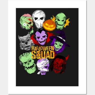 Halloween Squad Posters and Art